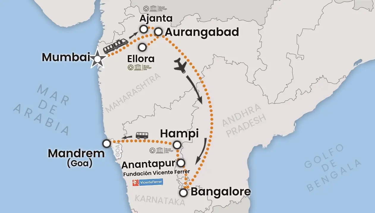 Sur de India | Tesoros escondidos