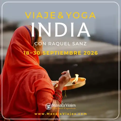 Nuevo viaje de Yoga | India del 18 al 30 de Septiembre 2026 | Con Raquel Sanz