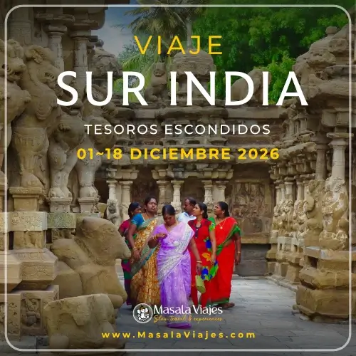 Nuevo viaje | Sur de India del 1 al 18 de Diciembre 2026 | Tesoros escondidos